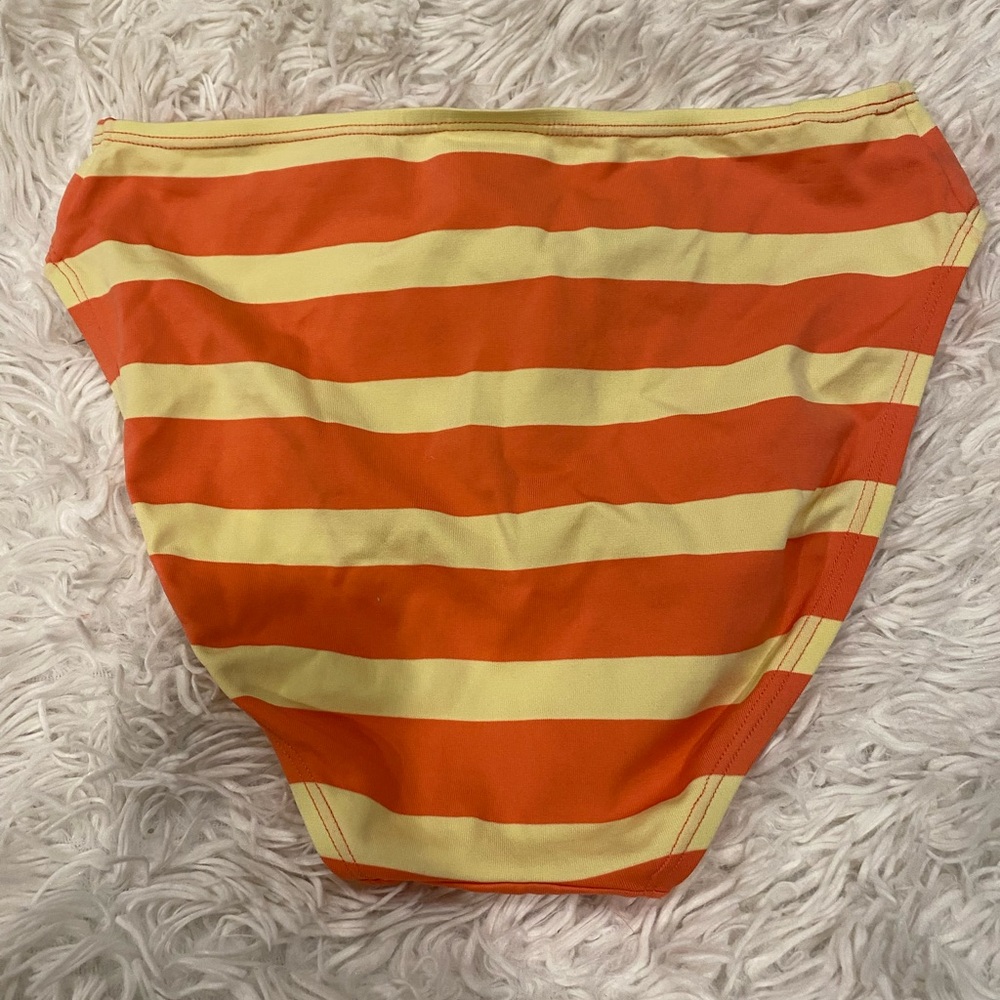 Ralph Lauren Sport Striped 2 Pc Swimsuit Sz 12 - Picture 2 of 13
